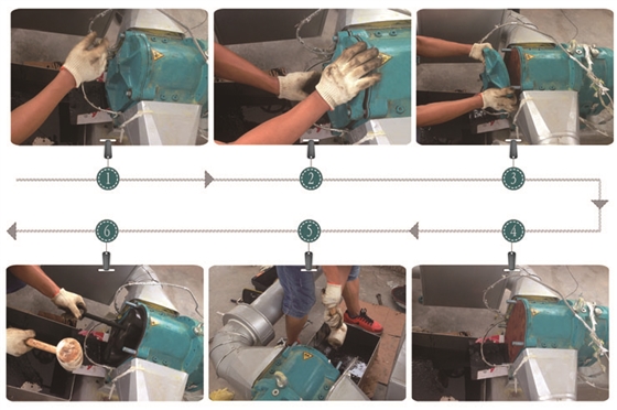 轉子泵維護過程圖示2016032106